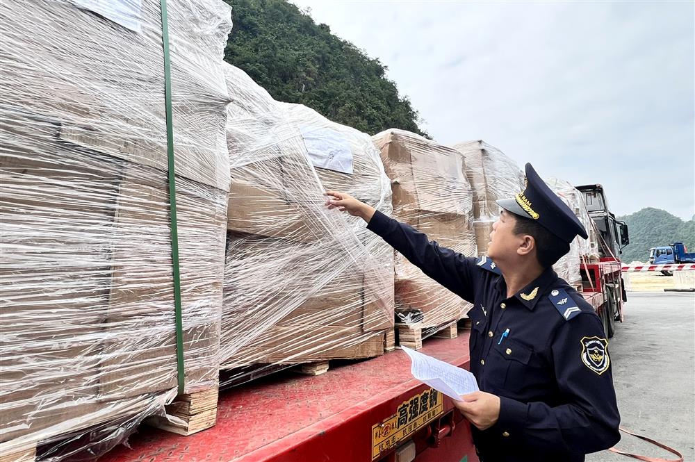 Tăng cường quản lý xuất nhập khẩu hàng hóa, phòng ngừa hiệu quả hành vi gian lận thương mại biên giới trong dịp cuối năm.